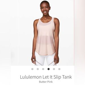 Lululemon Let It Slip tank